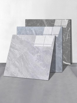 ♔ Self-Adhesive Floor Tiles, Home-Use Pvc Plastic Stone Plastic Flooring, Thickened Waterproof and Wear-Resistant Renovation Flooring