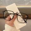 New TR Glasses Frame Wholesale Retro Polygon Student Myopia Frame Cyber Celebrity Fashion Ultra Light Anti-blue Glasses