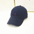 C letter navy blue