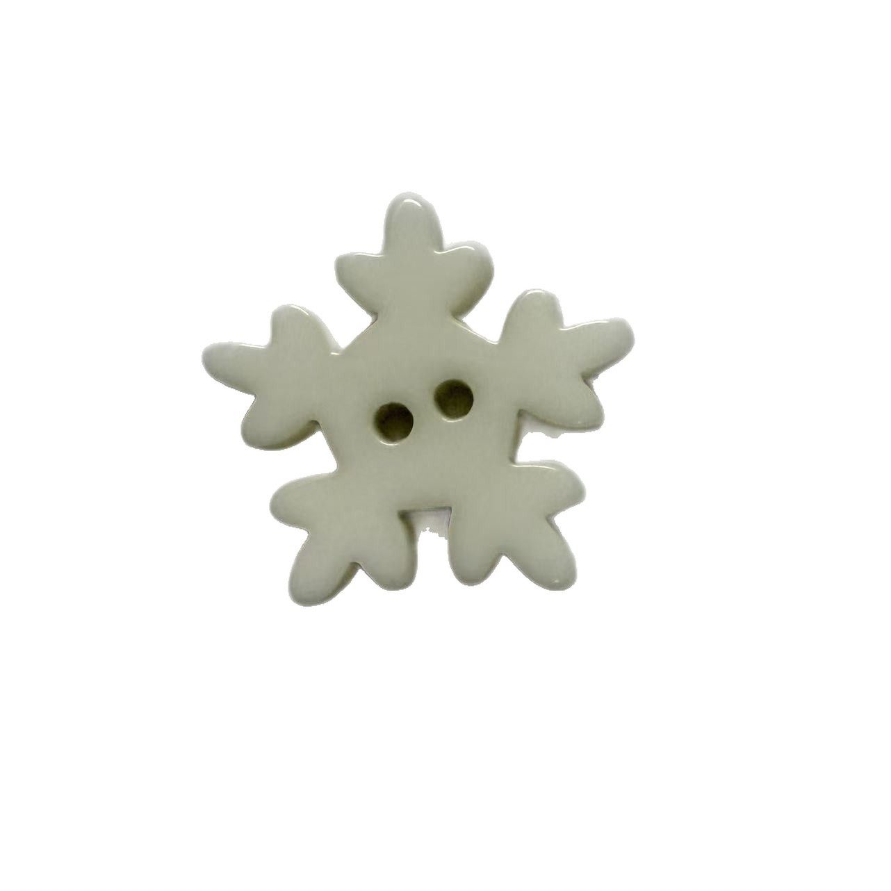 Cute Multi-Color Snowflake Sweater Cardigan Button DIY Handmade Sticky Painting Version Handbag Button