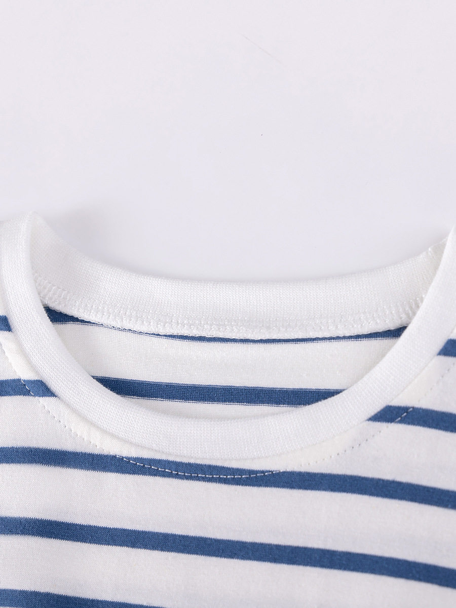 Factory Direct Sales Girls' Dress, Summer Cartoon Striped Kids' Skirt, [Style] Kids' Dress Wholesale