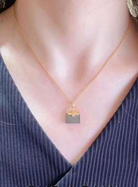 凯丽包包项链其他V金女