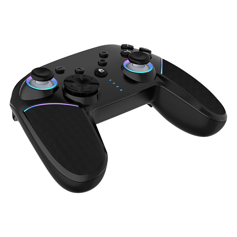 SWITCH PRO wireless Bluetooth game handle Android PC six-axis vibration colorful lights NS handle
