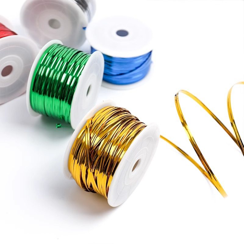 Sealing Iron Wire Gold and Silver Tie Food Packaging Gift Tie Wire Flowers Gardening Binding Belt Christmas Baking Binding Tie