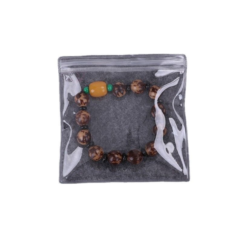 Rectangular Transparent Pvc Ziplock Bag, Jewelry, Jewelry, Jewelry Packaging Bag, Storage Bag, Buddhist Beads Plastic Bag