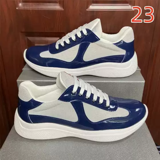 In stock new leather men's thick soled sports and leisure shoes, dad shoes, fashionable, versatile, high-end Korean version trendy men's shoes