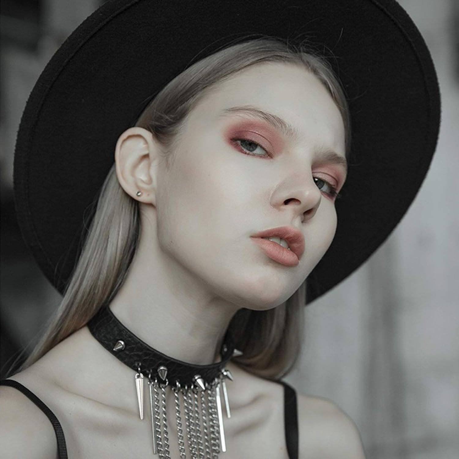 哥特风DIY合金饰品配件古银色锥子挂件手链项链水滴吊坠跨境热销