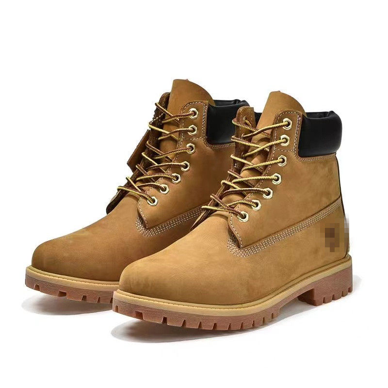 Putian shoes classic Timberland kick-indestructible big yellow boots waterproof men's and women's hiking shoes high top outdoor workwear snow