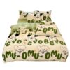 Class A Maternal and Infant Grade Thickened Milk Velvet Four-piece Set Winter Double-sided fleece-lined Quilt Cover Bed Sheet Three-piece Set for Students