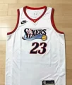 76ers No. 23 retro white