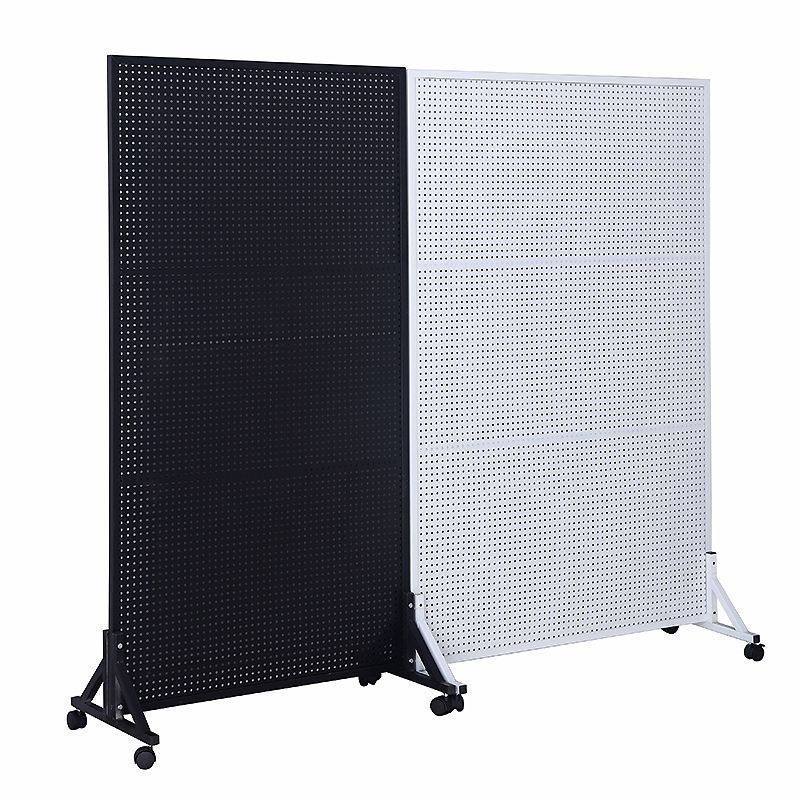 Floor-Standing Perforated Board Storage Rack Mobile Phone Accessories Jewelry Storage Hardware Tool Hanging Board Supermarket Vertical Display Rack