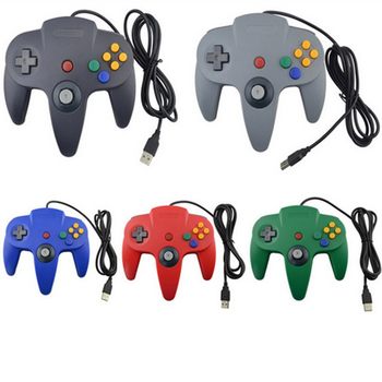 N64 Gamepad N64 Wired Gamepad Nintendo Pc Classic 14 Colors Factory Spot Dropshipping