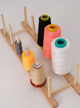 缝纫工具圆蜡线收纳手工DIY线架线轴收纳盒缝纫线收纳沥水架