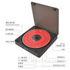 Kecag Portable Customized Cd Player Walkman Ins Same Style Learning Retro Cd Disc Album Player
