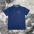Q72 yy short-sleeved polo blue