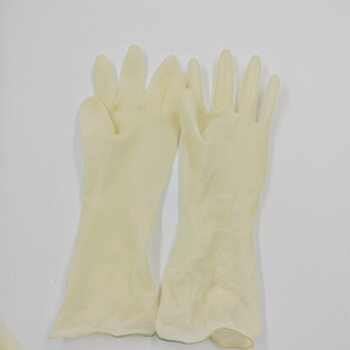 Disposable latex gloves protective gloves 1 yuan small commodity