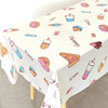 Disposable Tablecloth Kindergarten Party Small Fresh Printed Plastic Waterproof Tablecloth Home Square