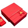 Manufacturer Red Gift Box Festive Gift Box Bow Gift Box Heaven and Earth Cover Empty Box Spot Wholesale