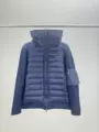 Navy blue hooded