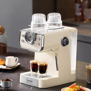 German Blaupunkt Coffee Machine Fully Semi-Automatic Household Small Milk Foaming Low-Pressure Pre-Soaked Italian and American Coffee