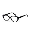 Cat's eye glasses frame women's new plain black frame glasses myopia can be equipped with degrees anti-blue light slimming glasses frame fashion wholesale