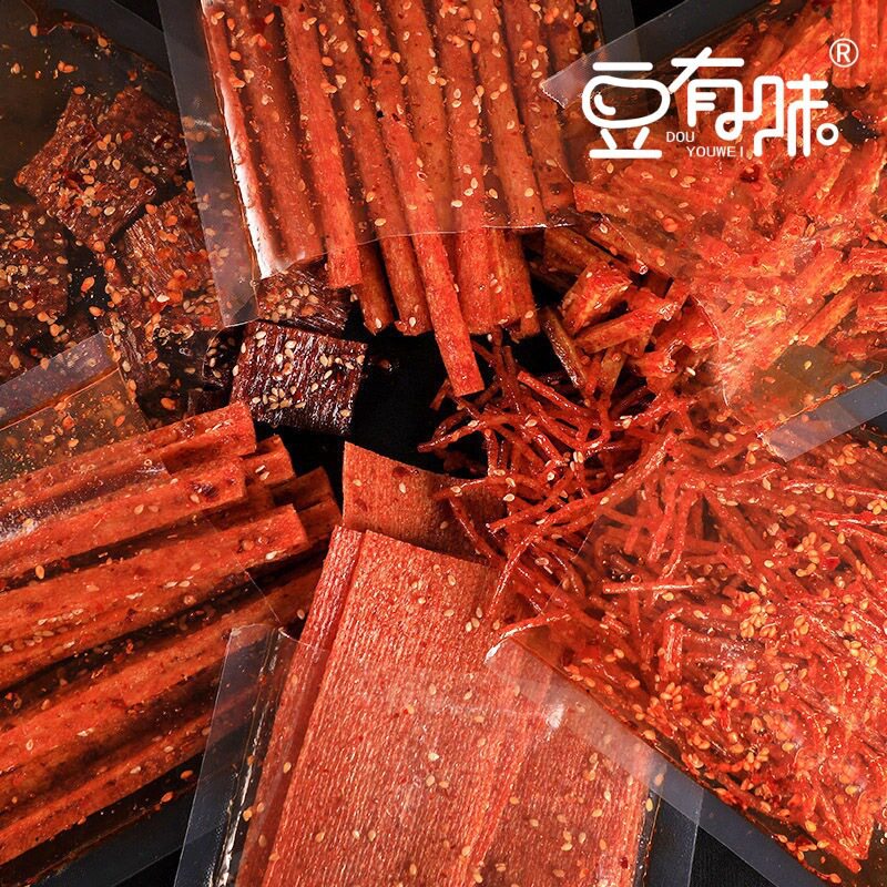 Spicy Strips Bulk Pack Combo Hunan Spicy Snacks 8090 Childhood Nostalgic Spicy Slices Internet-Famous Spicy Strips for Stalls