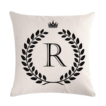 Customized Cross-Border Pillows with Any Pattern, Customized Letter Linen Pillows, Sofa Cushions, Home Pillows Wholesale