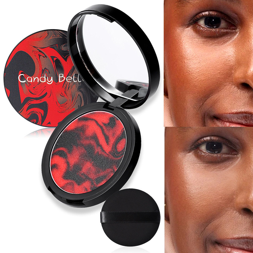 Cross-Border Candy Bella Volcanic Oil Control Setting Powder Frozen Powder-Free Cake Light and Breathable Transparent Powder Cake in Stock