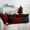 Amazon Christmas red festive cushion sofa bedside pillow pillow cross-border living room sofa cushion cover