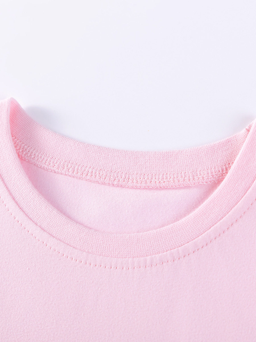 Summer Short-Sleeve T-Shirt, Cartoon Cute Rabbit Kids' Top, Style Baby Tee