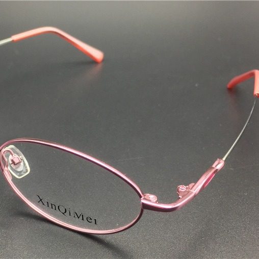 Oval Myopia Glasses Frame Memory Titanium Alloy Women's Small Frame Full Frame for Myopia Lens Small Face