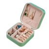 Cross-border Simple Mini Portable Jewelry Box Storage Box Earrings Ring Velvet Packaging Box Jewelry Jewelry Box