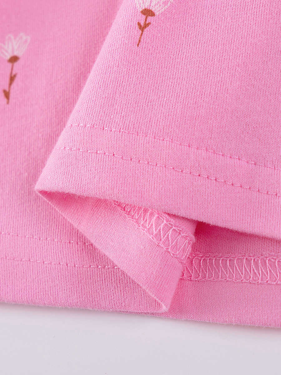 [Style] Girls' Dress, Cute Rabbit Kids' Skirt, Summer Kids' Dress