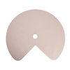 Cross-border silicone shelf liner easy to clean non-slip lazy Susan pad round kitchen liner non-slip cabinet liner