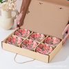 National fashion Chinese creative ceramic bowl chopsticks gift box birthday gift business gifts tableware peony suit exquisite