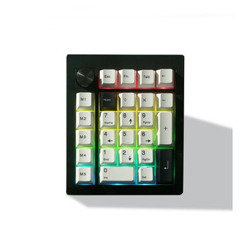 ZUOYA Zoya GMK26 three-mode wireless mechanical numeric keypad Bluetooth 2.4G knob QMK/