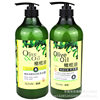 Devili Set Olive Extract Anti-Dandruff Baked Oil Shampoo Olive Refreshing Fragrance Hydrating Shower Gel 1L