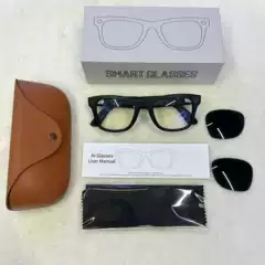 Mt5 Ultra Smart Glasses with 8 Million Pixels for Photography, Ai Real-Time Translation, Music, Bluetooth Calls, and Charging Case