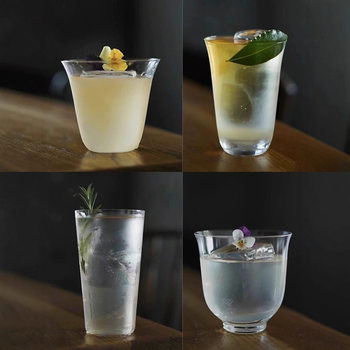 Japanese Kimura Series Ultra-Thin Glass Water Cup Wine Glass Sea Wave Cup Colin Cup Cocktail Cup Whiskey Cup