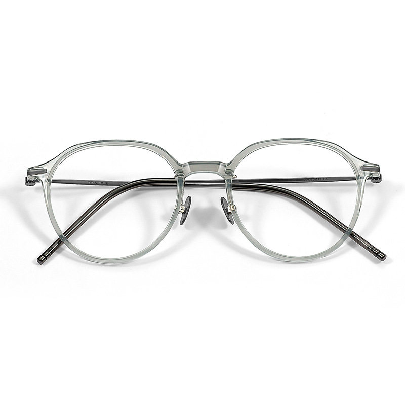 Karin Ultra Light Pure Titanium Glasses Frame Wholesale 9204 Optical Myopia Glasses Frame Korean Style Women's Instagram Style
