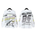 Cotton crew neck sweater DY-T22 white