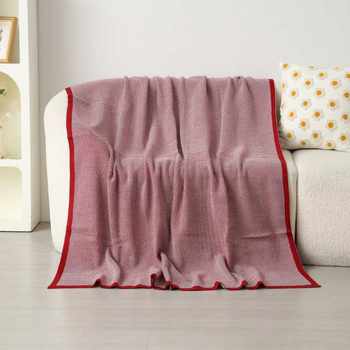 Knitted Blanket, Air-Conditioned Blanket, Velvet Blanket, Office Nap Blanket, Nap Blanket, Flannel Blanket, Nap Blanket, Thickened Herringbone Blanket