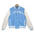 Light Blue Broken Bear Baseball Suit