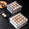 Two-story drawer-type egg storage box fresh-keeping box refrigerator drawer-type egg box factory direct sales a generation of hair