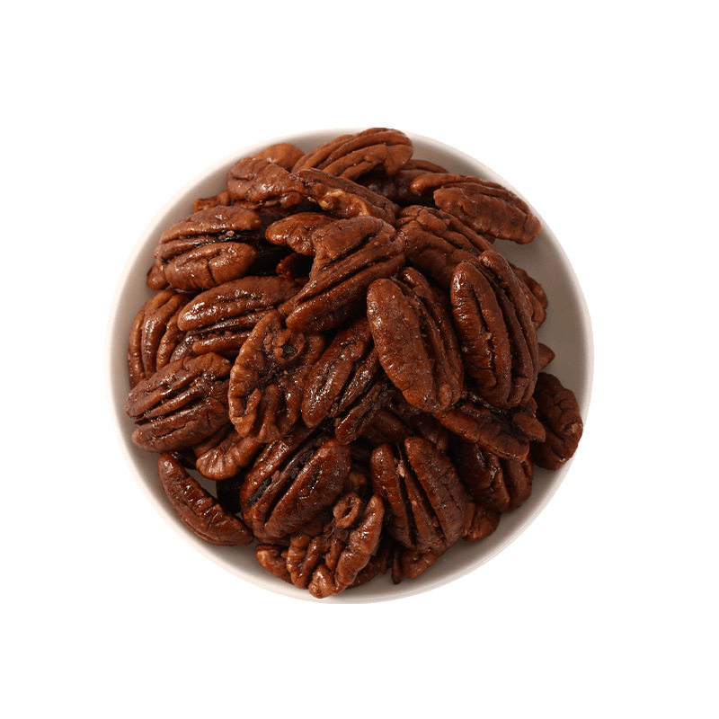 New Arrival Pecan Kernels 500g Independent Small Packaging Non-Minced Meat Milk Flavor Longevity Fruit Nuts Pecan Kernels Roasted Seeds