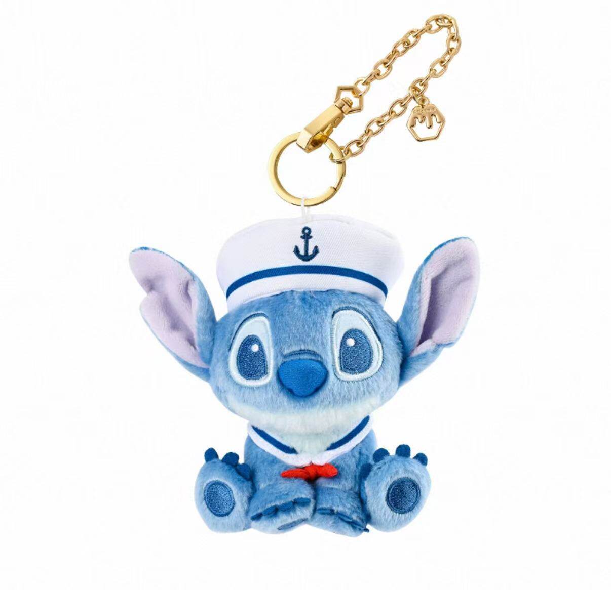 正版迪士尼草莓熊挂件史迪仔公仔毛绒玩偶朱迪尼克钥匙扣背包挂饰