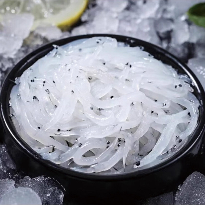 Fresh Frozen Silver Fish, Fresh Frozen Noodle Fish, Scale-Free, Bone-Free, Small Fish, Commercial Seafood and Aquatic Products Wholesale