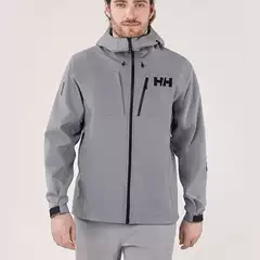 Hh Helly Hansen's New Odin Soft Shell Hooded Jacket for Men and Women Outdoor Sports Fleece-Lined Warm Jacket