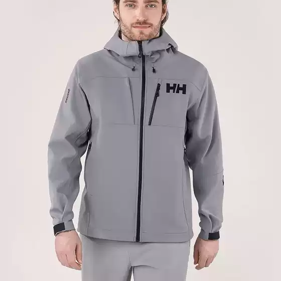 Hh Helly Hansen's New Odin Soft Shell Hooded Jacket for Men and Women Outdoor Sports Fleece-Lined Warm Jacket