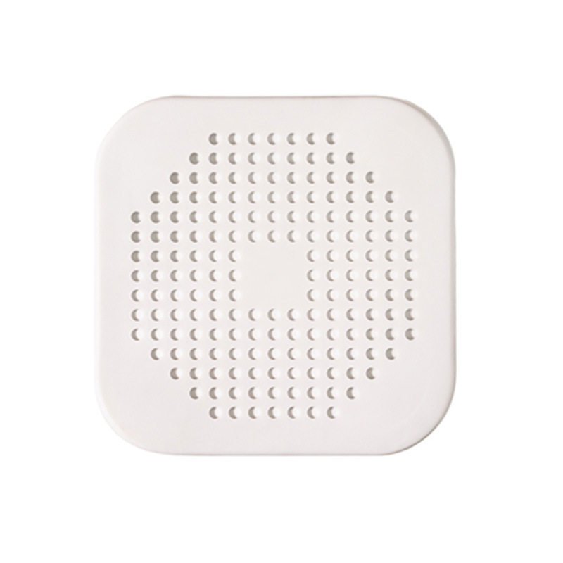 Square Deodorizer Silicone Mat Floor Drain Filter Toilet Anti-Odor Deodorant Blocking Kitchen Sewer Anti-Blocking Artifact